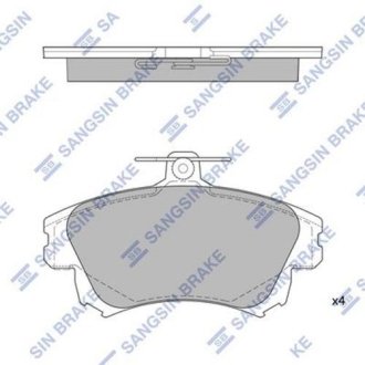 Кт. Тормозные колодки Hi-Q (SANGSIN) SP1530