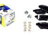 Колодки тормозные (задние) Opel Astra G 98-09/Zafira A 99-05/Chevrolet Corsa 94-02/Zafira 01-12 ICER 181363-702 (фото 1)