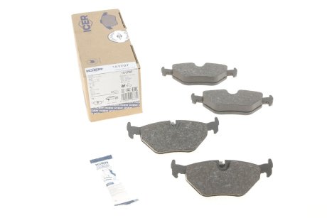 Колодки тормозные (задние) BMW 3 (E36/E46) 90-06/Z4 (E85) 02-09/Rover 75 99-05/Saab 9-5 97-09 ICER 181707