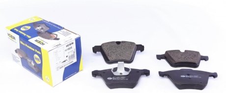 Колодки гальмівні (передні) Ford Galaxy/Mondeo IV/S-Max 07-15/Volvo S60/S80/V60/V70/XC70 06- ICER 181805