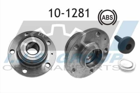 Подшипник ступицы (задней) VW Caddy 03-/Golf V/Skoda Octavia (+ABS) IJS GROUP 10-1281