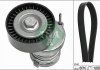 Комплект ремня генератора Audi A2/Seat Ibiza/Skoda Fabia/VW Golf/Polo 1.4/1.6/1.6FSI 97- (6PK 1078) INA 529 0103 10 (фото 11)