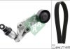 Комплект ременя генератора Toyota Corolla 1.4VVT-i/1.6VVT-i, 08/00 - 03/08, (6PK 1693) INA 529 0473 10 (фото 7)