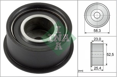 Ролик ГРМ Opel Astra F/G/Corsa B/Vectra B 1.4/1.6/1.8 93-05 INA 532003410