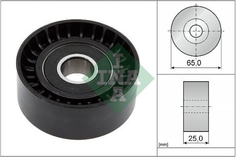 Ролик генератора Jeep Grand Cherokee/Wrangler 3.6 V6 10- (паразитный) (65x25) INA 532 0892 10