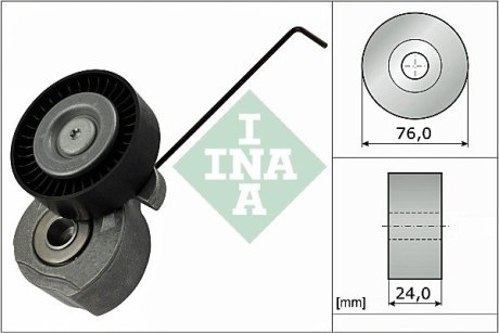 Натяжитель ремня генератора Land Rover Freelander 3.2 06-14 INA 534 0324 10