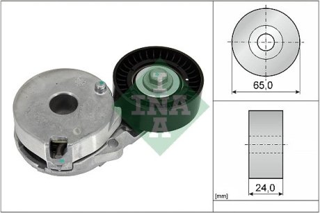 Натяжитель ремня генератора Renault Clio IV/Megane IV 1.6 TCe/RS 13- INA 534 0733 10