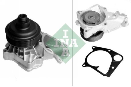 Помпа воды BMW 3 (E46)/7 (E65/E66/E67)/X5 (E53) 3.0d 01-06, M47/M57 INA 538 0174 10