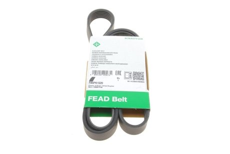 Ремень генератора Ford Focus 1.8 TDCi 05-12/Skoda Octavia 1.4 i 99-01 (6PK1520) INA FB 6PK1520