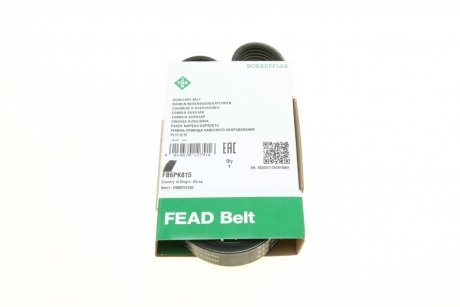 Ремень генератора Fiat Punto/Stilo 1.9 JTD 99-06 INA FB 6PK815