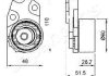 DAEWOO натяжний ролик ESPERO/Lanos/Nexia 1,5i-1,6i 16V 95- JAPANPARTS BE-W00 (фото 2)