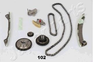 NISSAN К-т ланцюга (повний) приводу ГРМ X-Trail 2,0 -13, Qashqai JAPANPARTS KDK-102