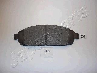 JEEP гальмівні колодки передн.Grand Cherokee 05- JAPANPARTS PA-018AF