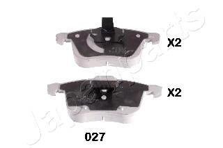 CADILLAC гальмівні колодки дискові BLS, Opel Vectra C 3,0 V6 03- JAPANPARTS PA-027AF