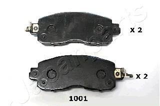 NISSAN гальмівні колодки передн.LEAF 10- JAPANPARTS PA-1001AF