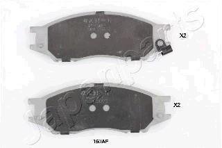 NISSAN гальмівні колодки передн.Almera 00- JAPANPARTS PA-150AF