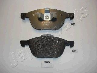 FORD гальмівні колодки передн.C-Max,Focus II,III,Kuga I,II Mazda 3,5,Volvo 03- JAPANPARTS PA-300AF