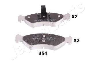 FORD гальмівні колодки передн.Fiesta IV,V,фургон 95-,Mazda 121 JAPANPARTS PA-354AF