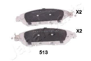 NISSAN гальмівні колодки передн.Murano 16-,Pathfinder IV 14- JAPANPARTS PA-513AF