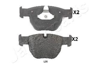 ROVER колодки гальмівні передн.Range Rover III 02- JAPANPARTS PA-L05AF