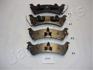 JEEP гальмівні колодки задні Grand Cherokee JAPANPARTS PP-019AF