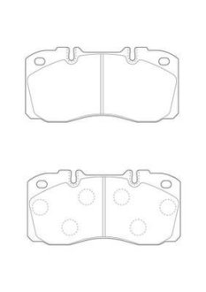 Гальмівні колодки Jurid 2937409560