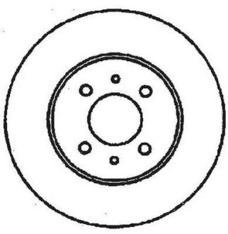 Тормозной диск передний Alfa Romeo / Fiat / Lancia / Nissan Jurid 561469JC