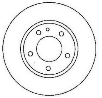 Гальмівний диск передній Opel Combo / Fiat Doblo / Lancia Thema / Alfa Romeo 146 - 147 Jurid 561520JC