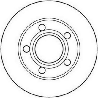Гальмівний диск задній Audi A6 (1997->) Jurid 562089JC