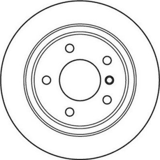 Гальмівний диск задній BMW 3-Series Jurid 562094JC