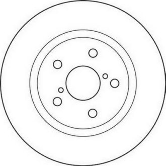 Гальмівний диск передній Toyota RAV-4 (1994->) Jurid 562119JC