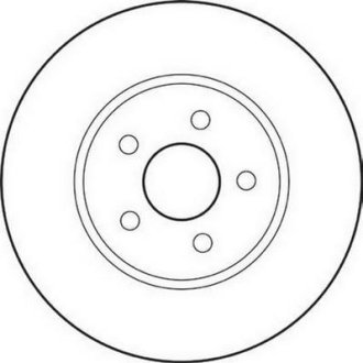 Гальмівний диск передній Ford Mondeo / Jaguar X-type Jurid 562180JC