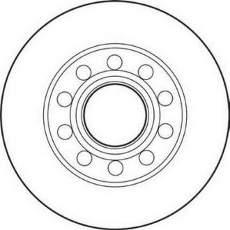 Гальмівний диск задній Audi A4 / Seat Exeo Jurid 562192JC