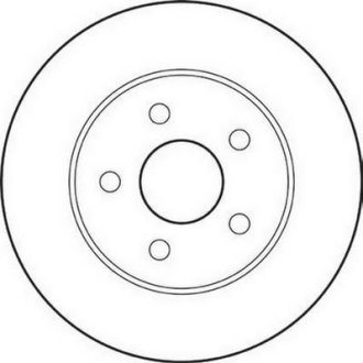 Гальмівний диск задній Ford Mondeo / Jaguar X-type, S-type Jurid 562193JC