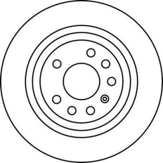 Тормозной диск задний Saab 9-3/ Opel Signum, Vectra/ Fiat Croma/ Cadillac BLS Jurid 562220JC