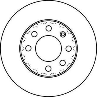 Тормозной диск передний Audi A2 / VW Lupo I Jurid 562226JC