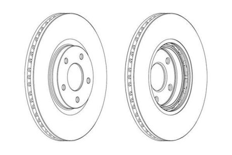 Гальмівний диск Jurid 562465JC (фото 1)