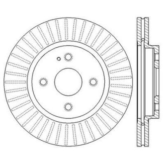 Тормозной диск передний Mazda 2, MX-5 (2007->) Jurid 562564JC