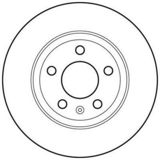 Тормозной диск задний Audi A4 / Seat Exeo Jurid 562667JC