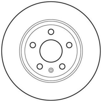 Гальмівний диск задній Audi TT Jurid 562676JC