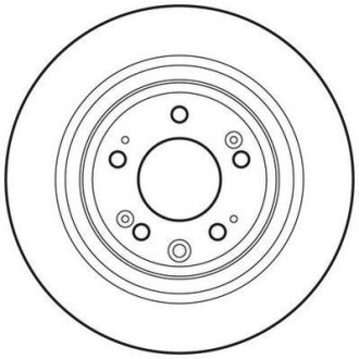 Гальмівний диск Jurid 562697JC