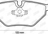 Гальмівні колодки задні BMW 3-Series, Z4 / Rover 75 / MG / Saab Jurid 571960JC (фото 4)