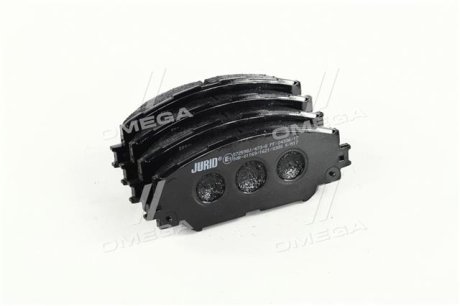 Тормозные колодки передние Lexus HS / Subaru Trezia / Toyota Auris, Corolla, RAV-4, Yaris, Verso, Urb Jurid 572598J