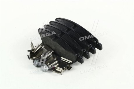 Тормозные колодки передние Citroen Berlingo, C3, C4, DS3, Xsara / Opel Corsa / Peugeot 208, 206, 207, Jurid 573030J