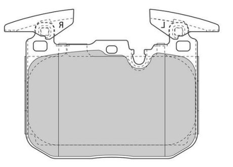 Тормозные колодки передние M-Series BMW 1-Series / 2-Series / 3-Series / 4-Series / I8 Jurid 573355J