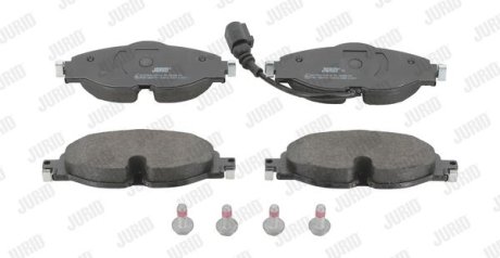 Тормозные колодки передние Audi A3, Q2, Q3 / VW Golf VII, Caddy, Passat / Seat Leon / Skoda Octavia Jurid 573390J