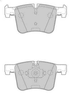 Тормозные колодки передние BMW 1-Series, 2-Series, 3-Series, 4-Series, X3, X4 Jurid 573432J