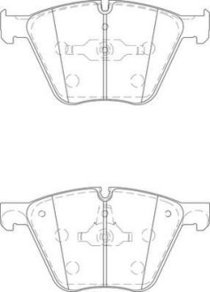 Гальмівні колодки Jurid 573457J