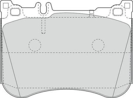 Гальмівні колодки передні Mercedes E-Class (W213, A238, C238), S-Class (W222), CLS (C257), S, SL Jurid 573625J