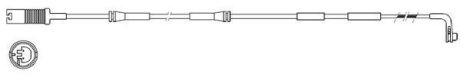 BMW датчик гальм.колод.BMW E81/87/90/91/92 Jurid 581401